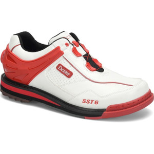Dexter SST 6 Hybrid BOA White/Red Mens Right Handed Wide Width Bowling Shoes Dexter SST 6 Hybrid BOA White/Red Mens Right Handed Wide Width Bowling Shoes