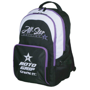 Roto Grip All Star Backpack Black/Purple Roto Grip All Star Backpack Black/Purple