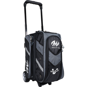 Motiv Vault Covert Black 2 Ball Roller Bowling Bag Motiv Vault Covert Black 2 Ball Roller Bowling Bag