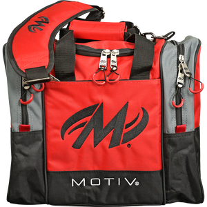 Motiv Ballistix 3 Ball Tote Roller Bowling Bag - Tangerine FREE