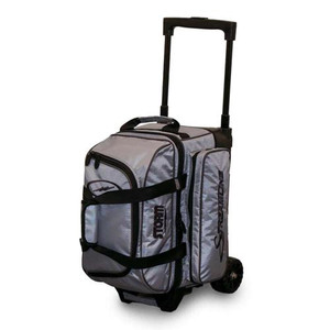 Storm Streamline Silver/Black 2 Ball Roller Bowling Bag Storm Streamline Silver/Black 2 Ball Roller Bowling Bag