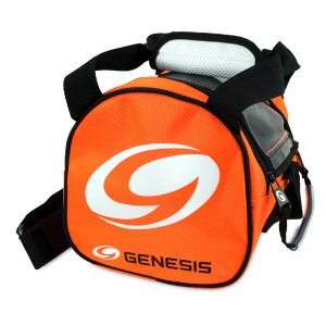 Genesis Sport Add On 1 Ball Bowling Bag Orange Genesis Sport Add On 1 Ball Bowling Bag Orange