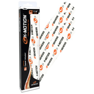 Genesis Bowling K-Motion Kinesiology Tape 20 Piece Pre-cut White Genesis Bowling K-Motion Kinesiology Tape 20 Piece Pre-cut White