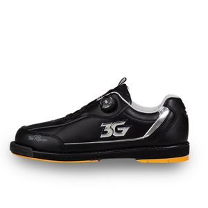 3G Dial Racer Black/Chrome Left Handed Mens Bowling Shoes