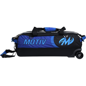 Motiv Apex Midnight Blue 3 Ball Tote Bowling Bag