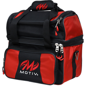 Motiv Prevail 1 Ball Tote Bowling Bag Red