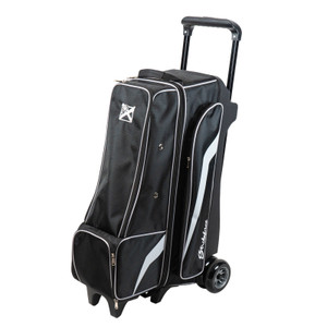 KR Strikeforce Cruiser Black/Silver 4x4 Inline 4 Ball Roller Bowling Bag