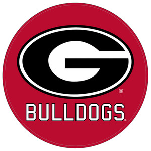 KR Strikeforce NCAA Georgia Bulldogs Round Rubber Bowling Shammy
