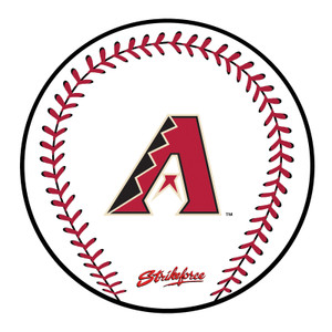 KR Strikeforce MLB Arizona Diamondbacks Round Rubber Bowling Shammy