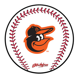 KR Strikeforce MLB Baltimore Orioles Round Rubber Bowling Shammy