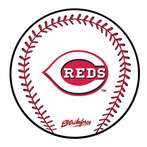 KR Strikeforce MLB Cincinnati Reds Round Rubber Bowling Shammy