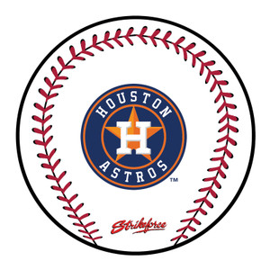 KR Strikeforce MLB Houston Astros Round Rubber Bowling Shammy