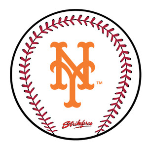 KR Strikeforce MLB New York Mets Round Rubber Bowling Shammy