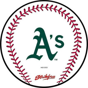 KR Strikeforce MLB Athetics Round Rubber Bowling Shammy