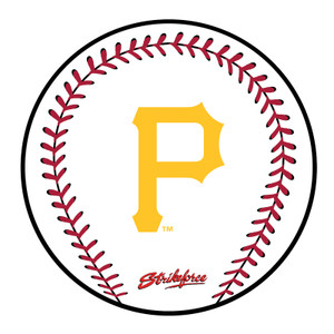 KR Strikeforce MLB Pittsburgh Pirates Round Rubber Bowling Shammy