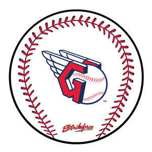 KR Strikeforce MLB Cleveland Guardians Round Rubber Bowling Shammy