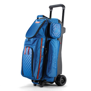 KR Strikeforce Diamond Dually Triple Ball Roller Bowling Bag Baltic Blue
