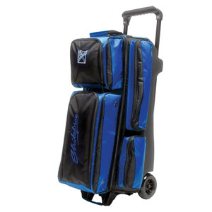 KR Strikeforce Konvoy Triple Roller Bowling Bag Blue/Black