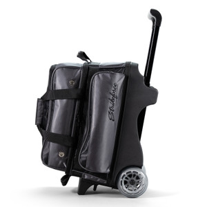KR Strikeforce Konvoy Double Roller Bowling Bag Black/Smoke