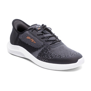 KR Strikeforce Pilot Black Wide Width Men's Bowling Shoes
