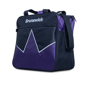 Brunswick Blast Single Ball Tote 1 Ball Bowling Bag Purple