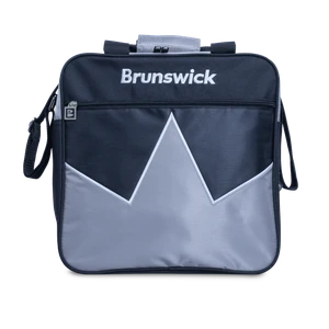 Brunswick Blast Single Ball Tote 1 Ball Bowling Bag Silver