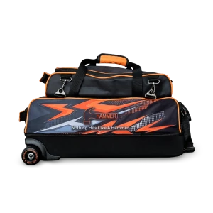 Hammer Dye Sub Triple Tote With Shoe Pouch Bowling Bag