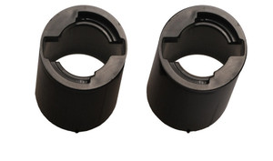 10 Pack Turbo 2-in-1 Bowling Switch Grip Finger Outer Sleeve Black