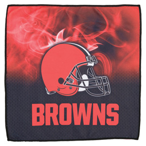 KR Strikeforce NFL Cleveland Browns On Fire Bowling Towel KR Strikeforce NFL Cleveland Browns On Fire Bowling Towel