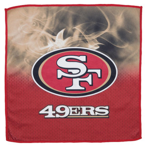 KR Strikeforce NFL San Francisco 49ers On Fire Bowling Towel KR Strikeforce NFL San Francisco 49ers On Fire Bowling Towel