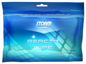 Storm Reacta Wipes Bowling Ball Cleaning Wipes 20 Pack Storm Reacta Wipes Bowling Ball Cleaning Wipes 20 Pack