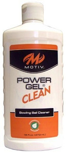 Motiv Power Gel Clean Bowling Ball Cleaner 16 oz Motiv Power Gel Clean Bowling Ball Cleaner 16 oz