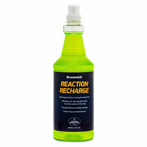 Brunswick Reaction Recharge Bowling Ball Cleaner 32 oz Brunswick Reaction Recharge Bowling Ball Cleaner 32 oz