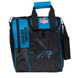 KR Strikeforce NFL Carolina Panthers Single Tote Bowling Bag KR Strikeforce NFL Carolina Panthers Single Tote Bowling Bag
