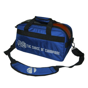 Vise 2 Ball Clear Top Bowling Bag Blue Vise 2 Ball Clear Top Bowling Bag Blue
