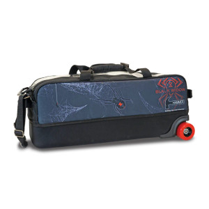 Hammer Black/Red Widow Dye Sublimated 3 Ball Tote Bowling Bag Hammer Black/Red Widow Dye Sublimated 3 Ball Tote Bowling Bag