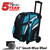 KR Strikeforce Cruiser Smooth Double Roller Bowling Bag Teal