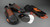 Motiv Flash Black/Orange Mens Bowling Shoes