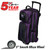 KR Strikeforce Konvoy Triple Roller Bowling Bag Purple/Black