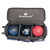 Brunswick Quest 3 Ball Roller Bowling Bag Black/Blue Brunswick Quest 3 Ball Roller Bowling Bag Black/Blue