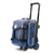 Brunswick Quest 2 Ball Roller Bowling Bag Black/Blue Brunswick Quest 2 Ball Roller Bowling Bag Black/Blue