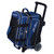 KR Strikeforce Royal Flush Double Ball Roller Bowling Bag Blue/Black
