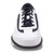 Brunswick Rampage White/Black Right Handed Mens Bowling Shoes