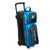 KR Strikeforce Konvoy Triple Roller Bowling Bag Black/Caribbean Blue