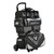 Motiv Vault Black/Silver 4 Ball Roller Bowling Bag