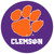 KR Strikeforce NCAA Clemson Tigers Round Rubber Bowling Shammy