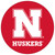 KR Strikeforce NCAA Nebraska Huskers Round Rubber Bowling Shammy