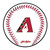 KR Strikeforce MLB Arizona Diamondbacks Round Rubber Bowling Shammy