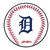 KR Strikeforce MLB Detroit Tigers Round Rubber Bowling Shammy