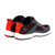 KR Strikeforce Jet Black/Grey/Red Right Handed Men's Bowling Shoes